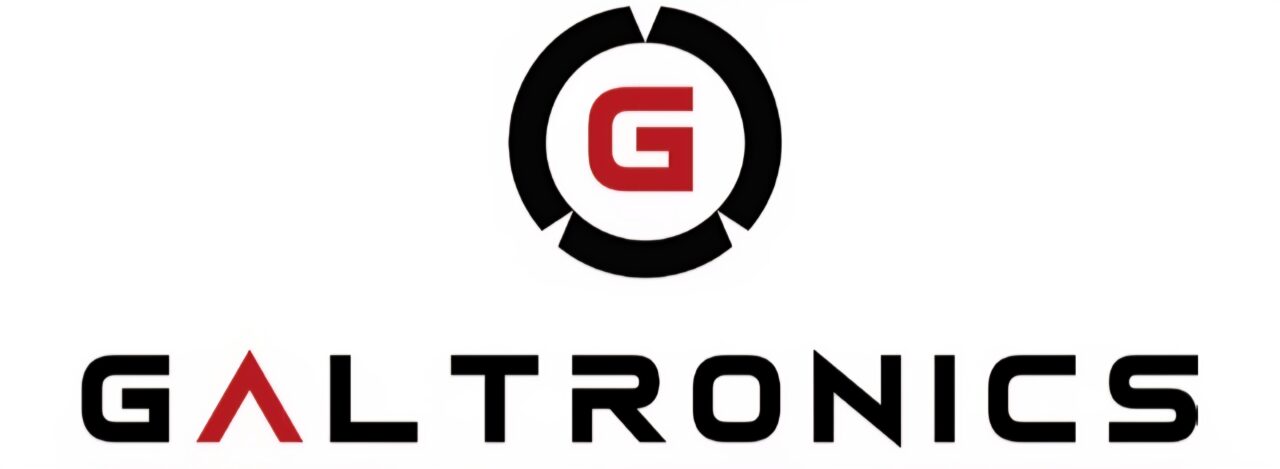 Galtronics logo with Circle G on top